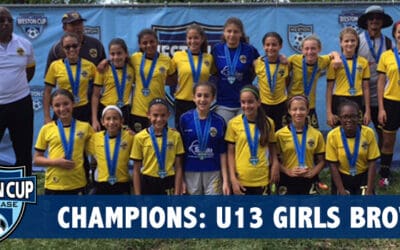 U-13 Girls Carl Brown Champions at Weston Cup 2017
