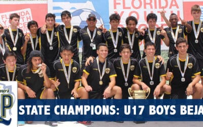 U17 Boys Bejarano State Champions of the Commissioner’s Cup!