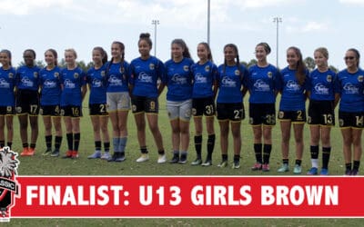 U13 Girls C. Brown Finalists at Adidas Cup 2017