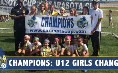West Pines United F.C. Girls U12 Black wins 2017 Sarasota Cup!
