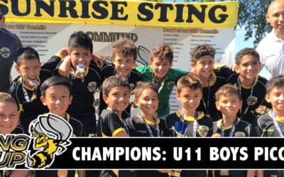 WPU U11 Boys Piccione – Undefeated CHAMPIONS of the Sunrise Sting Cup!