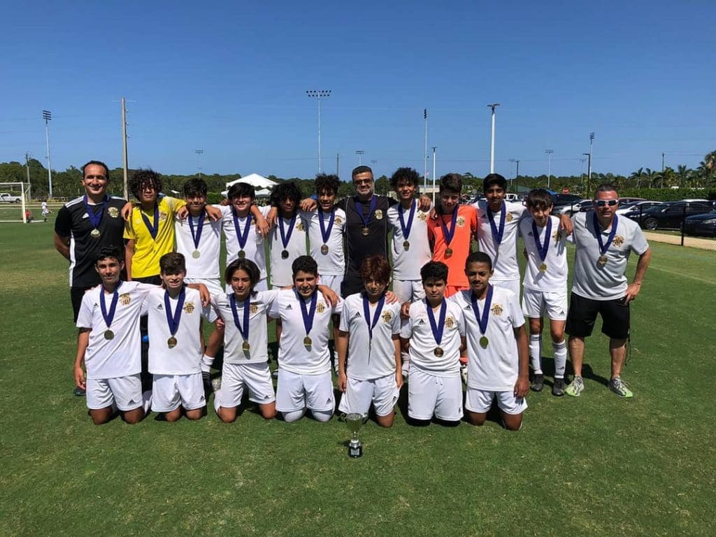 Congratulations to WPU U14 Rico for finishing as CHAMPIONS of this weekend's Palm Beach Cup!