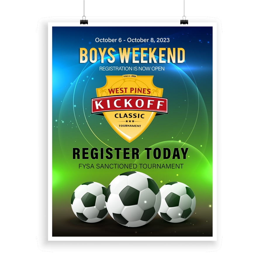 Kickoff Tournament Boys Weekend